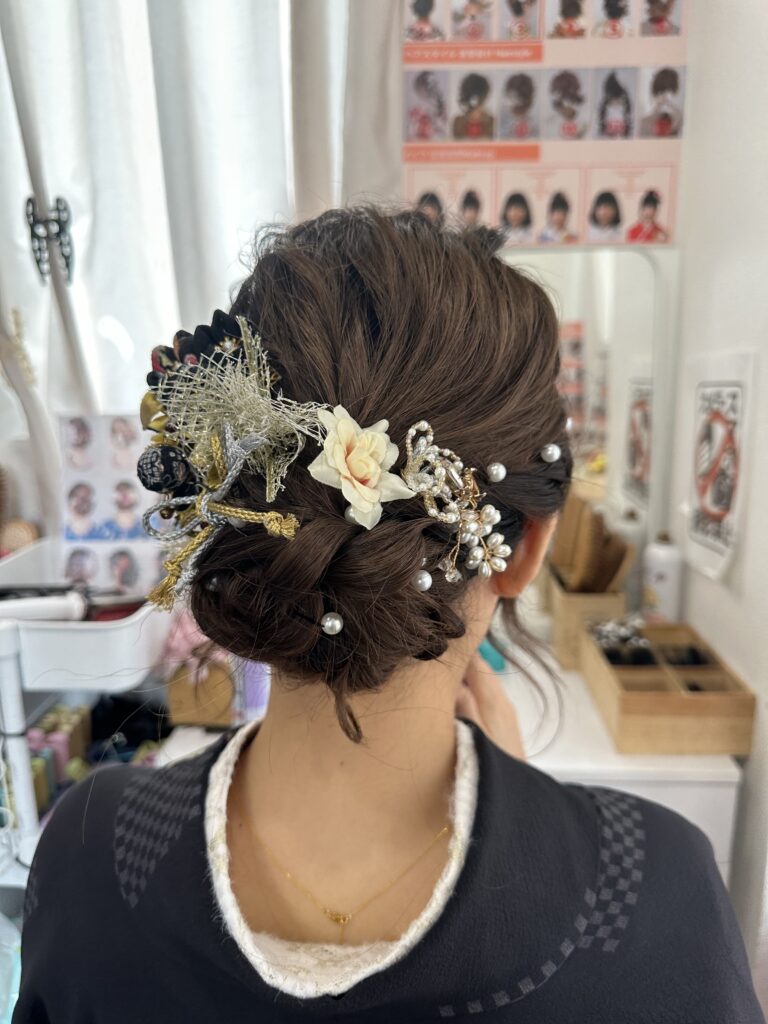 Hair Set For Kimono - Image 5