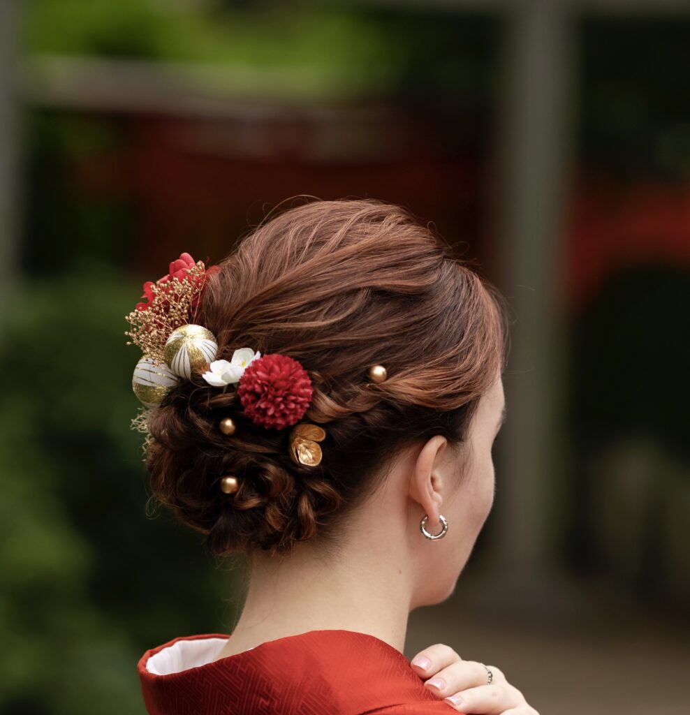 Hair Set For Kimono - Image 2